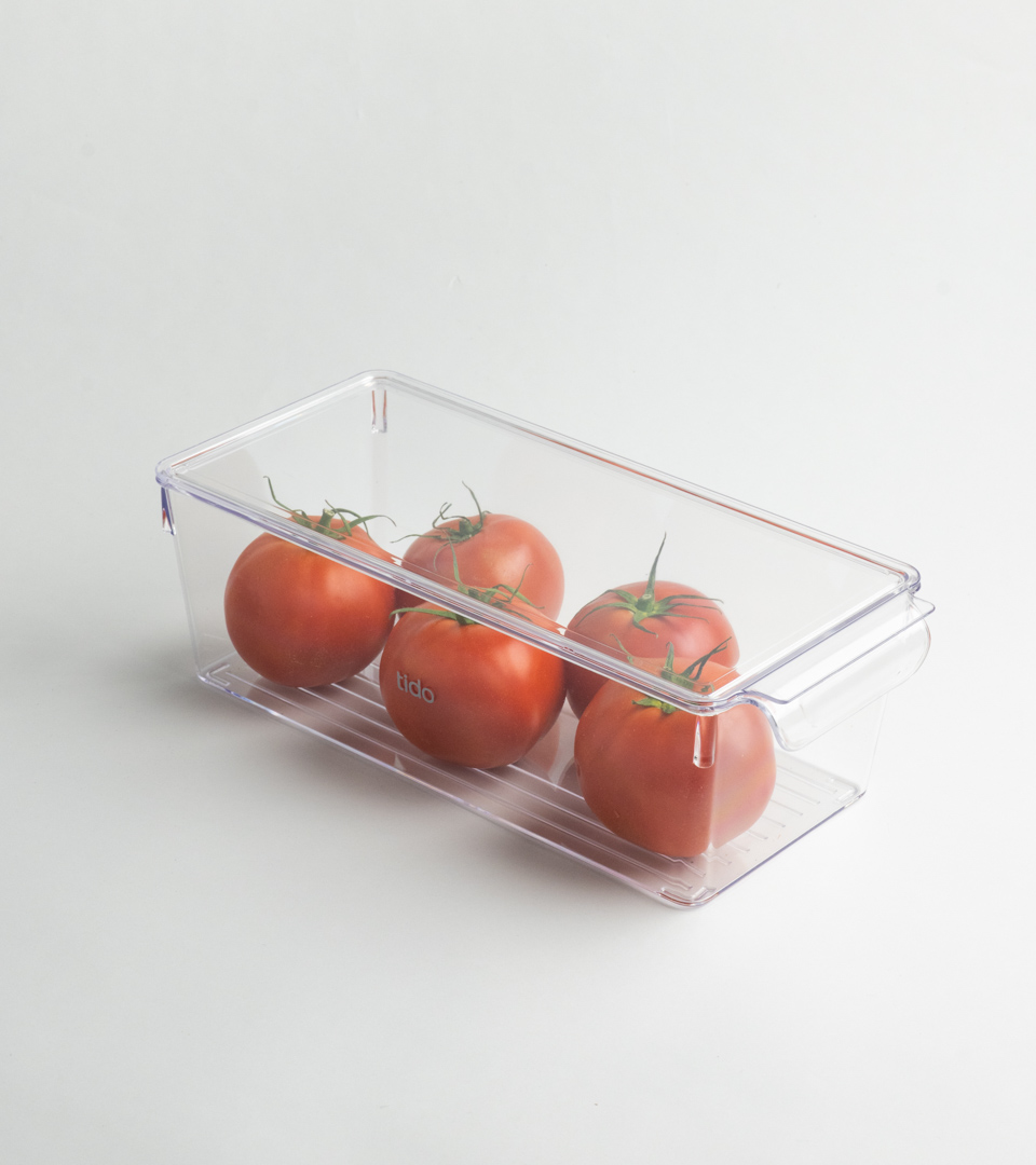 Δοχείο οργάνωσης ψυγείου με καπάκι – M